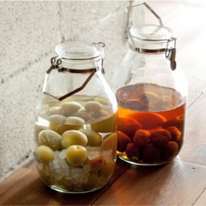 Soda Glass Storage Jar