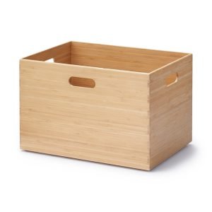 Stackable Bamboo Box - Large W14.6 x D10.2 x H9.6"