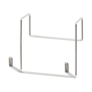 Stainless Steel Door Mounted Storage - Double Hook